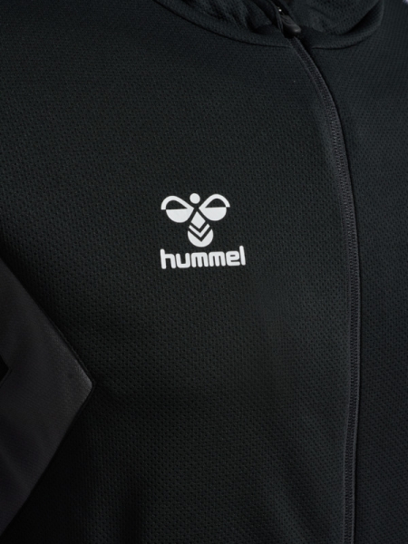 Hummel Authentic Zip Hoodie - Black